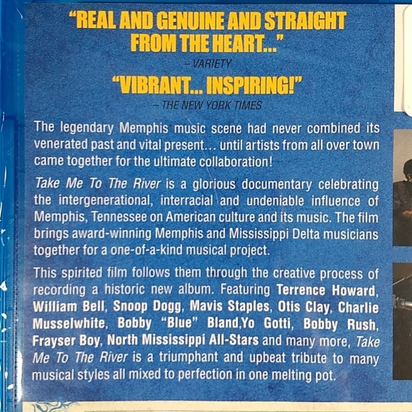 Take Me To The River, Blu Ray, Factory Sealed Memphis Scene Documentary - Picture 5 of 11